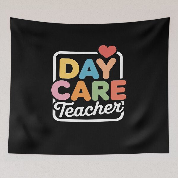 Item preview, Cute Daycare Teacher First Day of School Childcare Worker designed and sold by BlackStars3Neon.