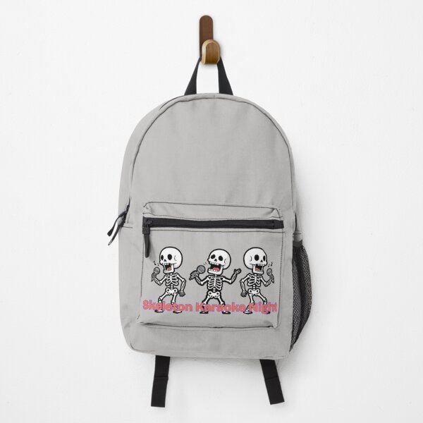 Item preview, Skeleton Karaoke Night – Funny Halloween Party Design designed and sold by AgataUrbanska.