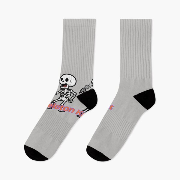 Item preview, Skeleton Karaoke Night – Funny Halloween Party Design designed and sold by AgataUrbanska.