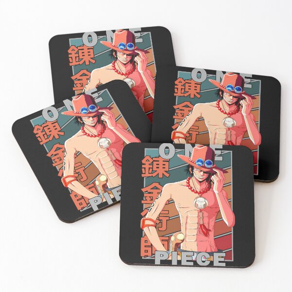 Item preview, Portgas D Ace Fire Fist Retro Stripe Design designed and sold by SlaveHeetjans.