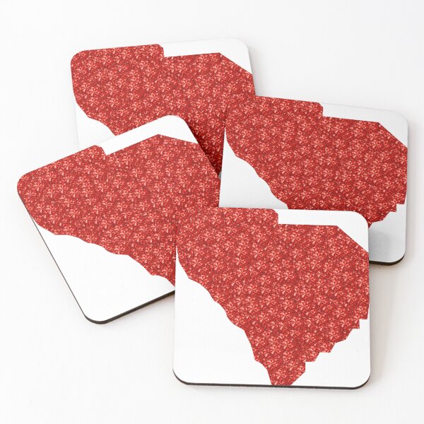 Item preview, Red Rhinestone South Carolina designed and sold by TheIconSmith.