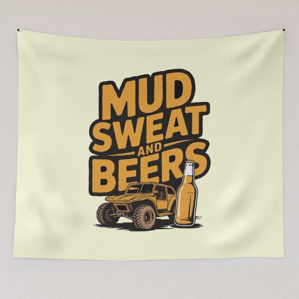 Item preview, Mud Sweat and Beers : Offroad designed and sold by KingdomArt101.