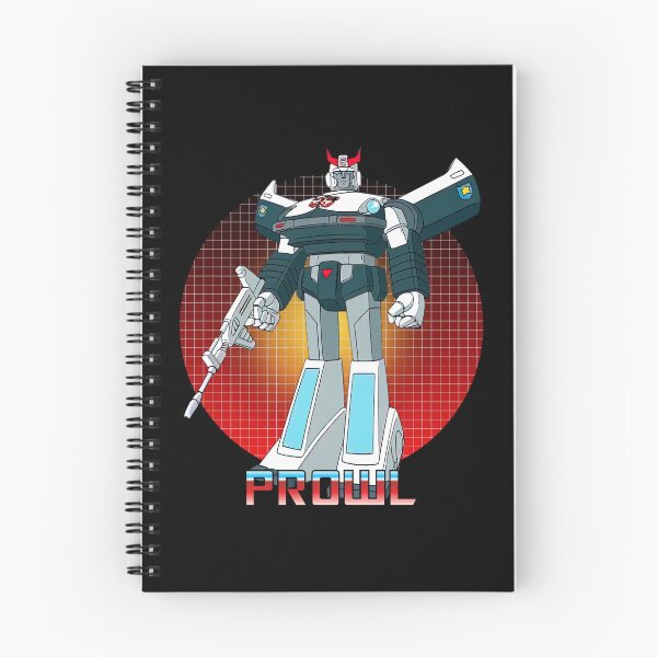 Item preview, Prowl G1 Police Robot Retro Cartoon Art designed and sold by Retr0Tshirts.
