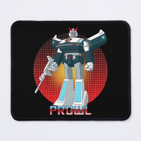 Item preview, Prowl G1 Police Robot Retro Cartoon Art designed and sold by Retr0Tshirts.