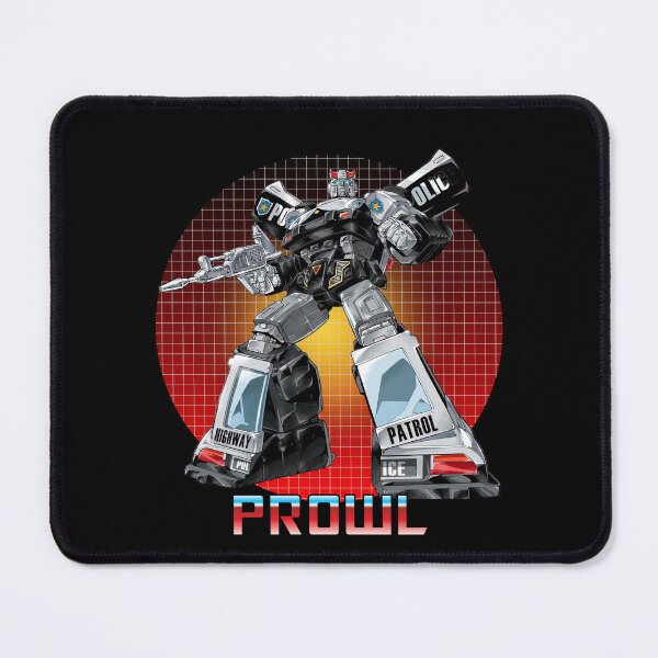Item preview, Prowl G1 Police Car Robot Artwork V2 designed and sold by Retr0Tshirts.