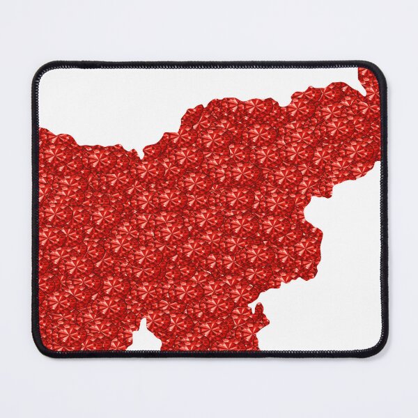 Item preview, Red Rhinestone Slovenia designed and sold by TheIconSmith.