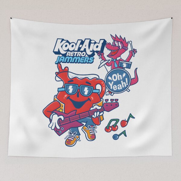 Item preview, Retro Vibes Oh Yeah Fruit Vintage Punch Splash Energy designed and sold by MilkmanMart94.