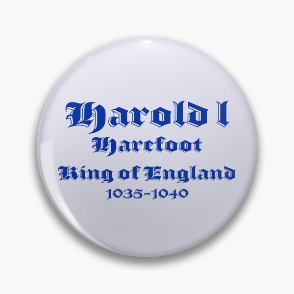 Item preview, Harold I, King of England, British Monarchs designed and sold by CharlottePlaceArt.