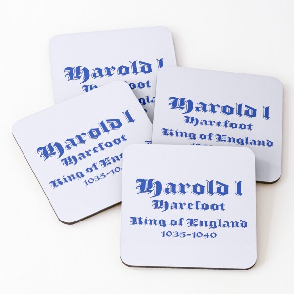 Item preview, Harold I, King of England, British Monarchs designed and sold by CharlottePlaceArt.