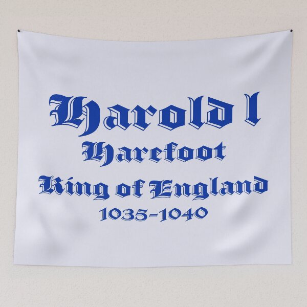 Item preview, Harold I, King of England, British Monarchs designed and sold by CharlottePlaceArt.