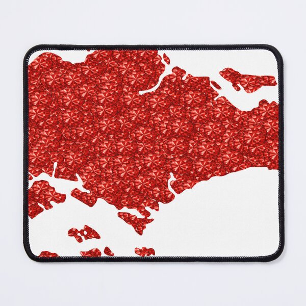 Item preview, Red Rhinestone Singapore designed and sold by TheIconSmith.