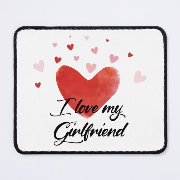 Item preview, Romantic Cute Heart I Love My Girlfriend designed and sold by FemmePod.
