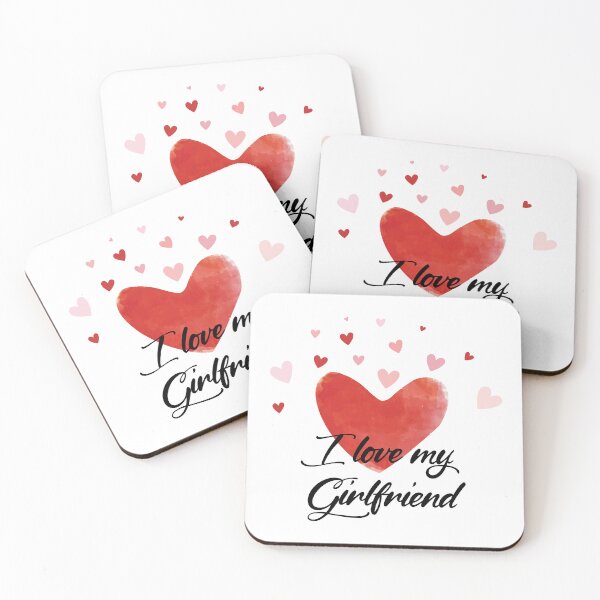 Item preview, Romantic Cute Heart I Love My Girlfriend designed and sold by FemmePod.