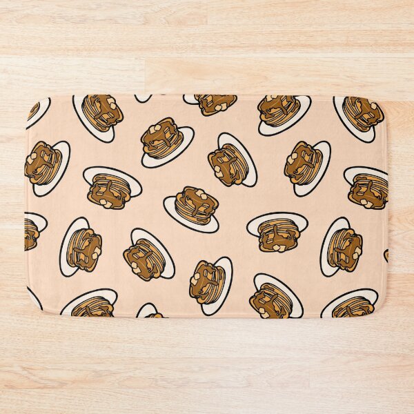 Item preview, Pancakes with Butter and Syrup Pattern on Pale Peach designed and sold by evannave.