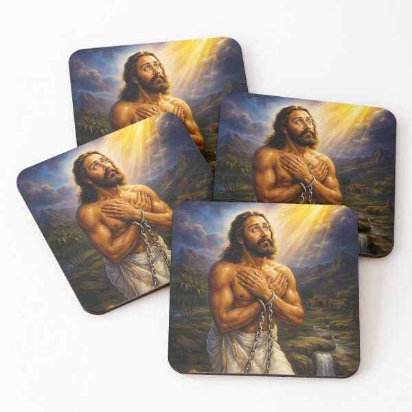 Item preview, Saint Devasahayam Pillai – Inspirational Devotional Art Poster designed and sold by FaithCreatives.