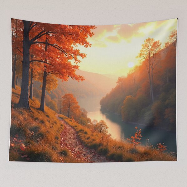 Item preview, Autumn Sunset designed and sold by MariaTheExpert.