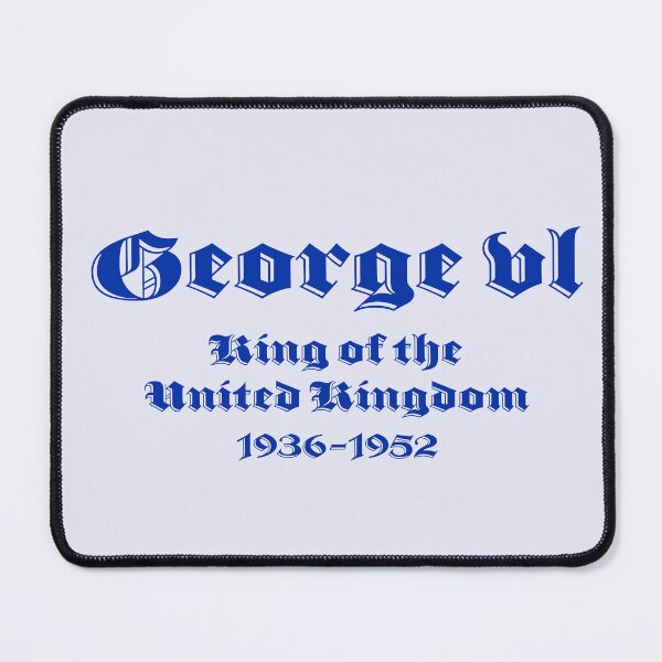Item preview, George VI, King of the United Kingdom, British Monarchs designed and sold by CharlottePlaceArt.