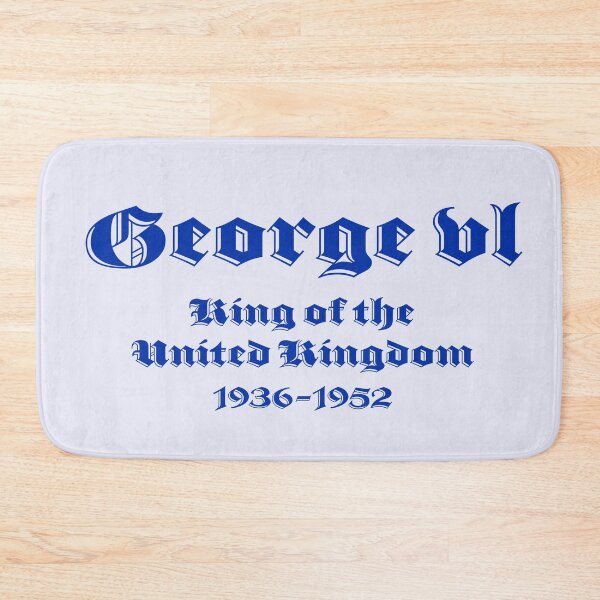 Item preview, George VI, King of the United Kingdom, British Monarchs designed and sold by CharlottePlaceArt.