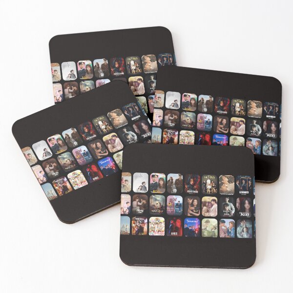 Item preview,  Korean Series In Black Contrast Kdramas designed and sold by EDITHHORONA3.