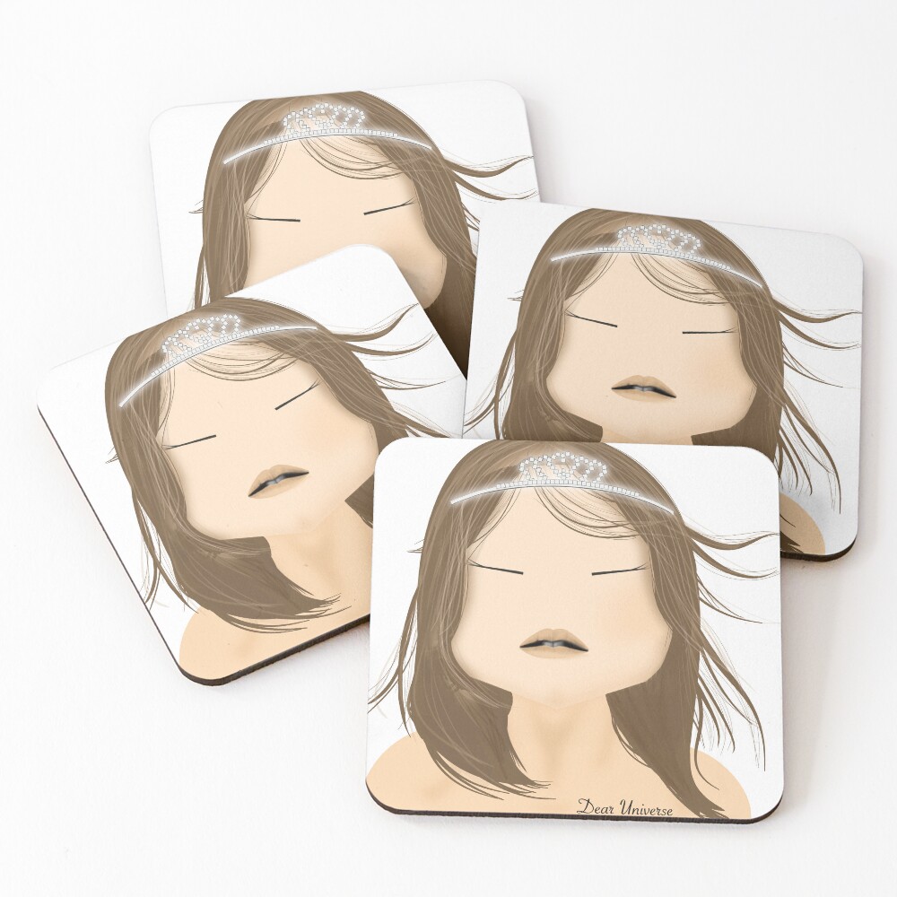 Item preview, Coasters (Set of 4) designed and sold by ROCIODRAMATICA.