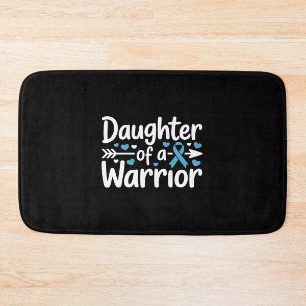 Item preview, Daughter Of A Warrior Prostate Cancer Blue Ribbon Awareness designed and sold by PeteHomenick.