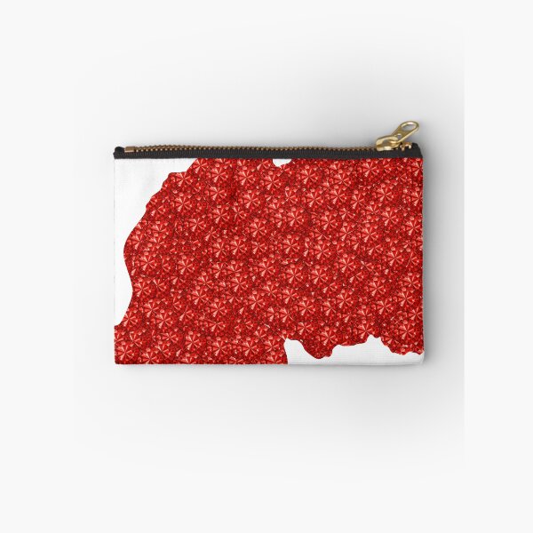Item preview, Red Rhinestone Rwanda designed and sold by TheIconSmith.