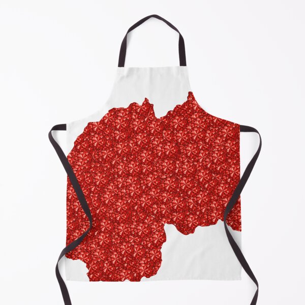 Item preview, Red Rhinestone Rwanda designed and sold by TheIconSmith.