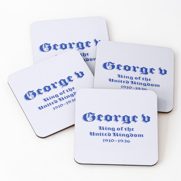 Item preview, George V, King of the United Kingdom, British Monarchs designed and sold by CharlottePlaceArt.