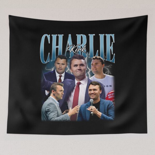 Item preview, Charlie Kirk Vintage Bootleg Pray for Charlie Kirk Justice for Charlie Kirk designed and sold by modoodles357.