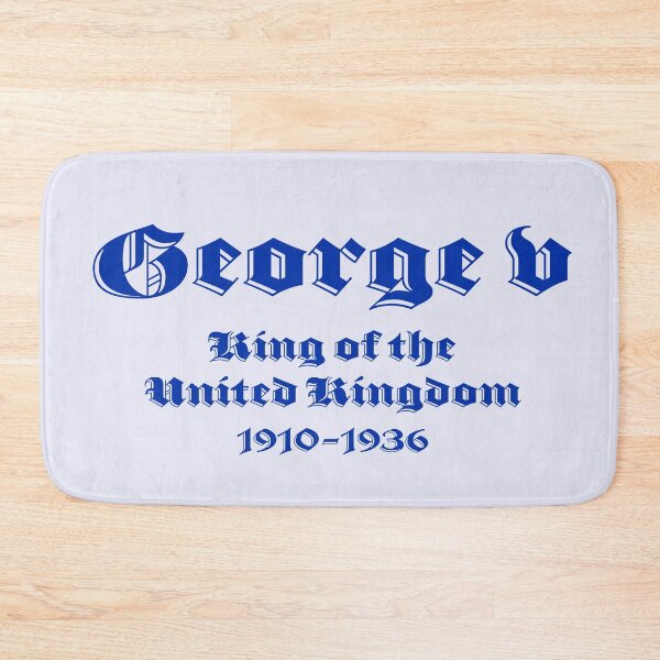 Item preview, George V, King of the United Kingdom, British Monarchs designed and sold by CharlottePlaceArt.