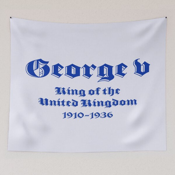 Item preview, George V, King of the United Kingdom, British Monarchs designed and sold by CharlottePlaceArt.