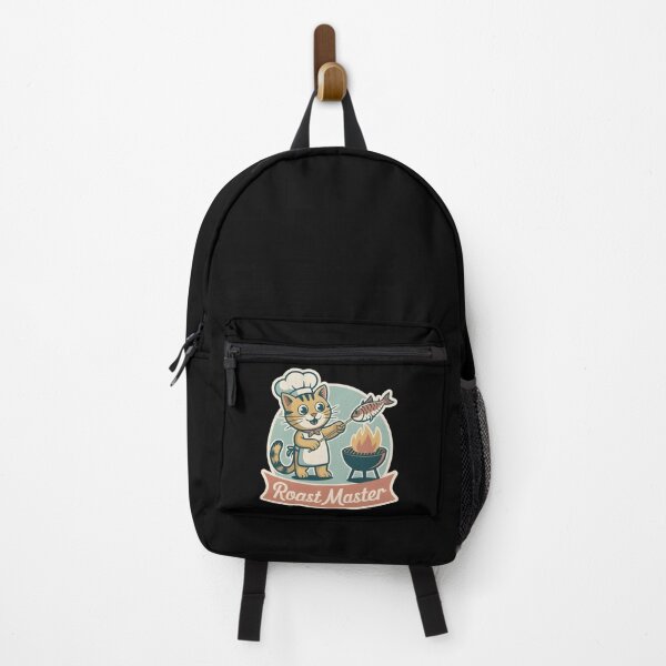 Item preview, Roast Master Cat Chef with Grilled Fish designed and sold by 404wearpl.