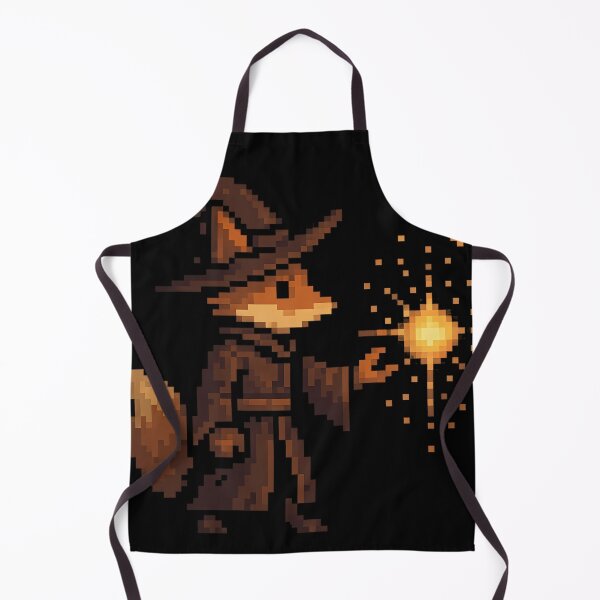 Item preview, Pixelated Witch Fox designed and sold by kyokugen.