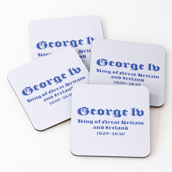 Item preview, George IV, King of Great Britain and Ireland, British Monarchs designed and sold by CharlottePlaceArt.
