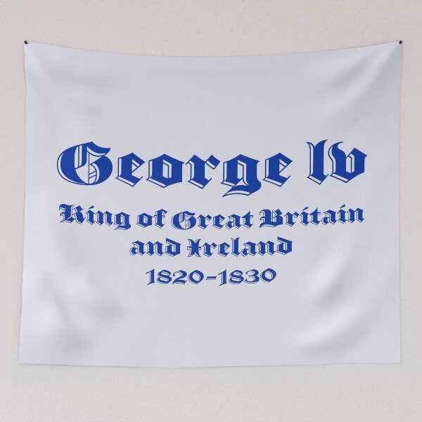 Aperçu de l'œuvre George IV, roi de Grande-Bretagne et d'Irlande, monarques britanniques créée et vendue par CharlottePlaceArt.