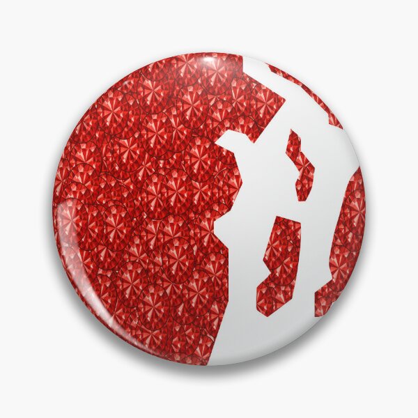 Item preview, Red Rhinestone Rhode Island designed and sold by TheIconSmith.