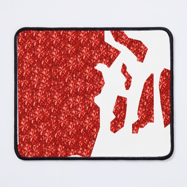 Item preview, Red Rhinestone Rhode Island designed and sold by TheIconSmith.