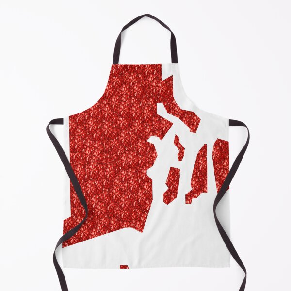 Item preview, Red Rhinestone Rhode Island designed and sold by TheIconSmith.