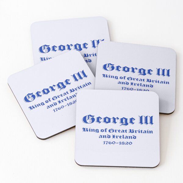 Item preview, George III, King of Great Britain and Ireland, British Monarchs designed and sold by CharlottePlaceArt.