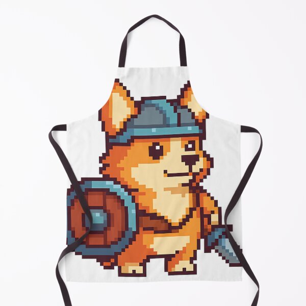 Item preview, Pixelated Adventurer Corgi designed and sold by kyokugen.
