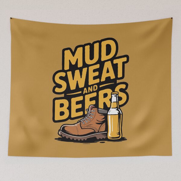 Item preview, Mud Sweat and Beers designed and sold by KingdomArt101.