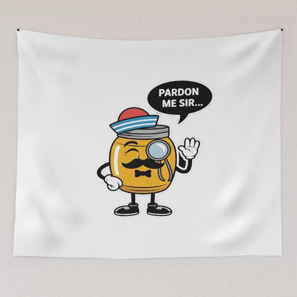 Item preview, Dijon Mustard Mustache designed and sold by petrichorsworld.