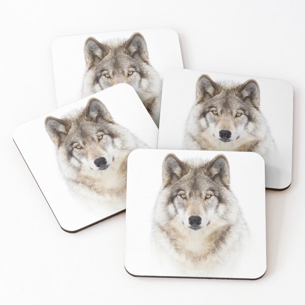 Item preview, Portrait of a Timber Wolf designed and sold by James Cumming.