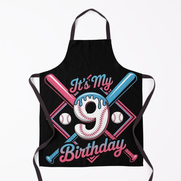 Item preview, Baseball 9 Year Old Ice Cream Drip 9th Birthday Boy Number 9, Baseball 9th Birthday designed and sold by BLZART.