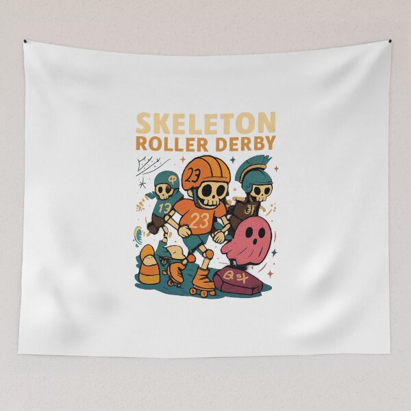 Item preview, Skeleton Roller Derby designed and sold by PlanetBoi.