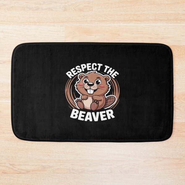 Item preview, Dirty Adult Humour Funny Animal Respect The Beaver designed and sold by petrichorsworld.