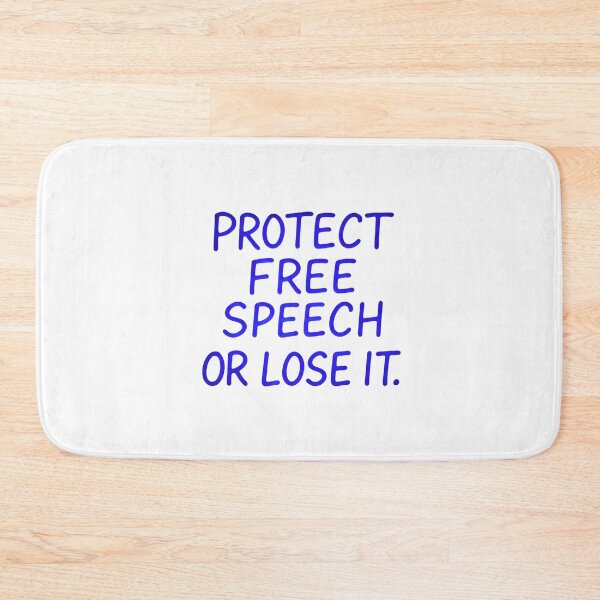 Item preview, Protect Free Speech Or Lose It: Political Protest Art designed and sold by elynne9.