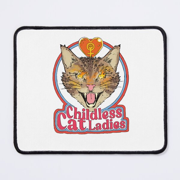 Item preview, Childless Cat Ladies Against Patriarchy Feminist Kitty Power designed and sold by aComicWizard.