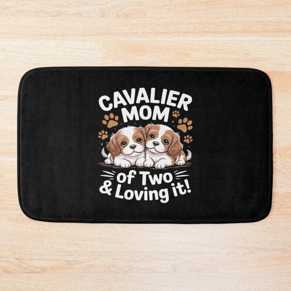Item preview, Dogs Cavalier King Charles Spaniel Cavalier Mom Of Two designed and sold by petrichorsworld.