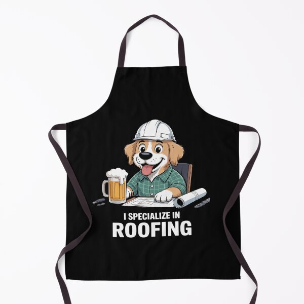 Item preview, Dogs I Specialize In Roofing Funny Roofer Contractor Job designed and sold by petrichorsworld.